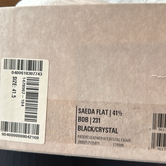 NWOT Jimmy Choo Saeda Flat - Picture 3 of 4